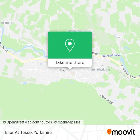 Elior At Tesco map