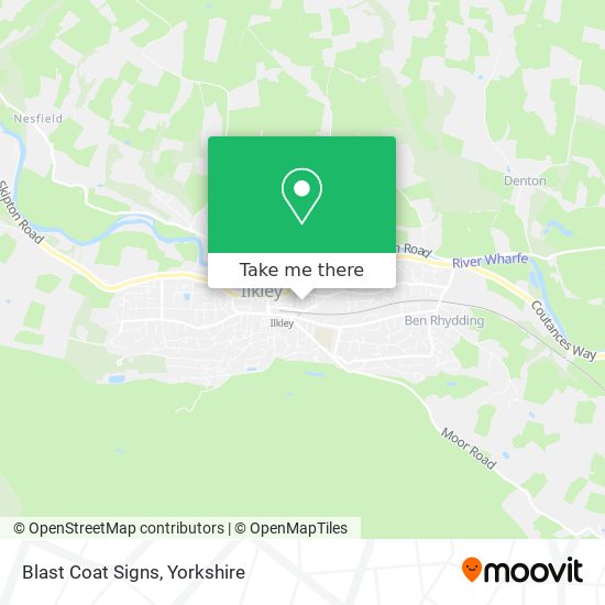 Blast Coat Signs map