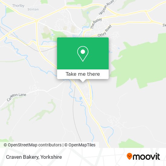 Craven Bakery map