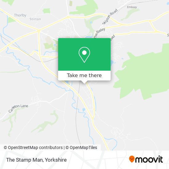 The Stamp Man map