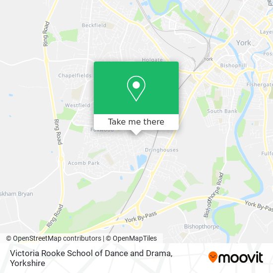 Victoria Rooke School of Dance and Drama map