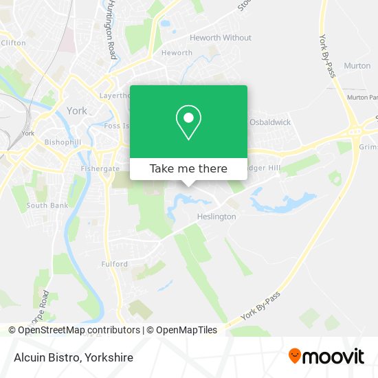 Alcuin Bistro map