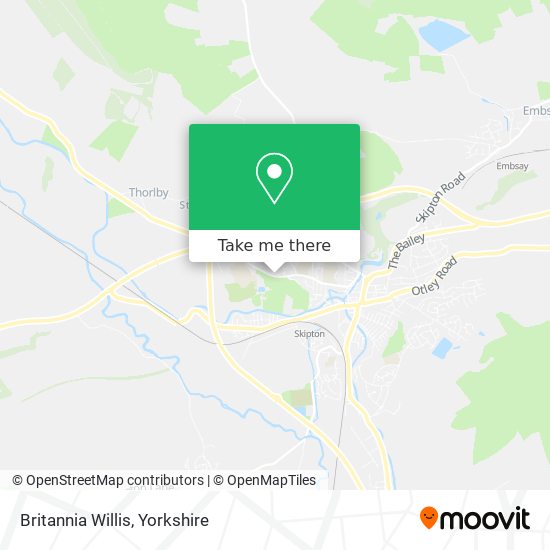 Britannia Willis map