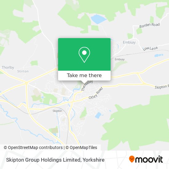 Skipton Group Holdings Limited map