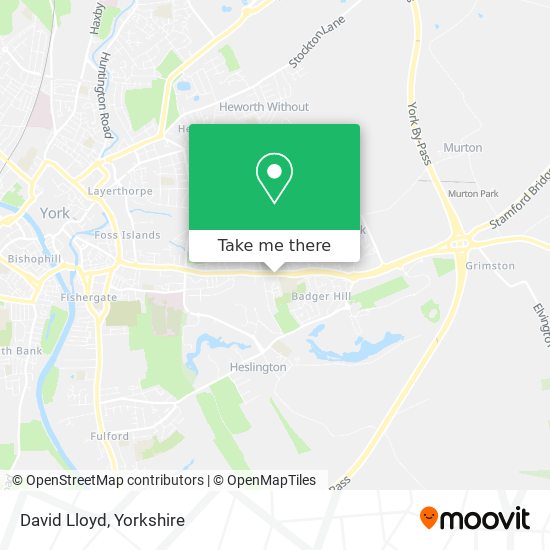 David Lloyd map