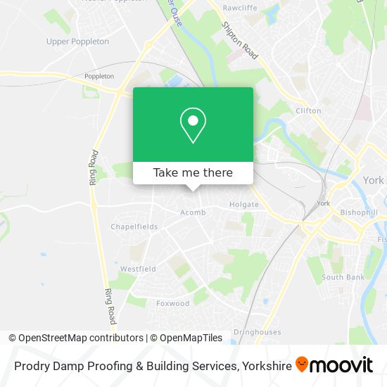 Prodry Damp Proofing & Building Services map