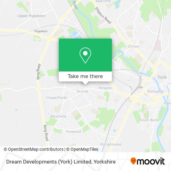 Dream Developments (York) Limited map