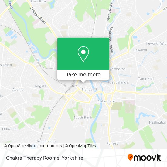 Chakra Therapy Rooms map