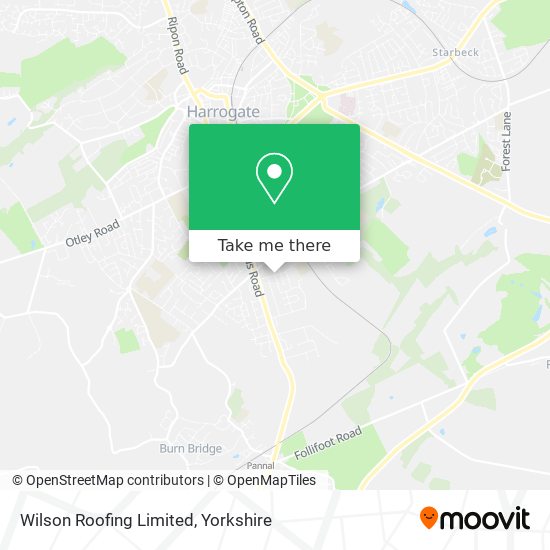 Wilson Roofing Limited map