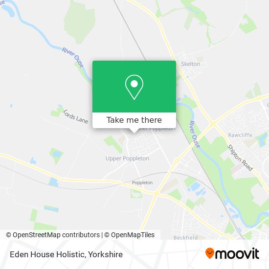 Eden House Holistic map