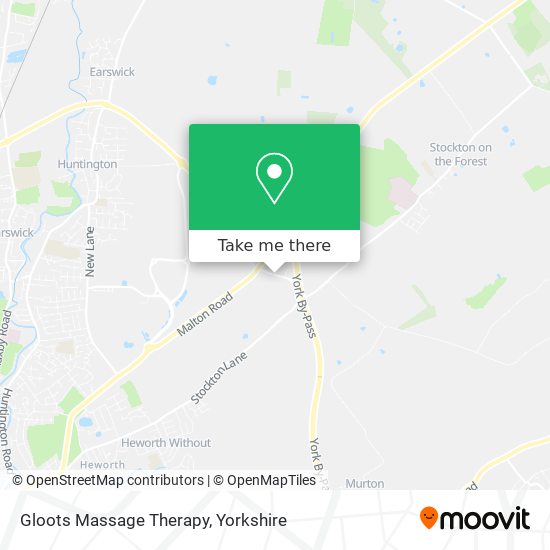 Gloots Massage Therapy map