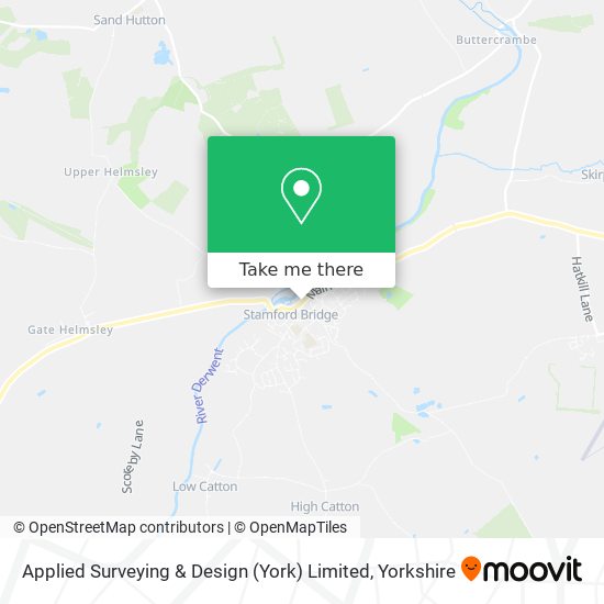 Applied Surveying & Design (York) Limited map