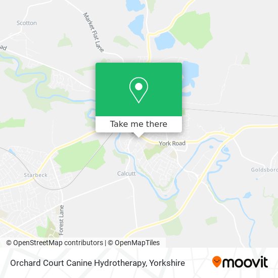 Orchard Court Canine Hydrotherapy map