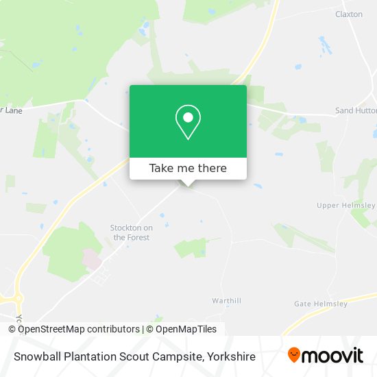 Snowball Plantation Scout Campsite map