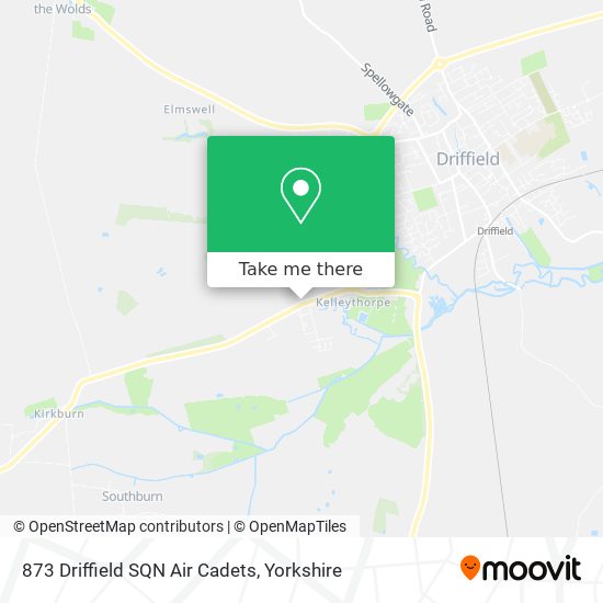 873 Driffield SQN Air Cadets map