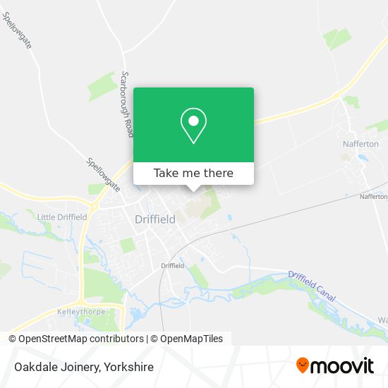 Oakdale Joinery map