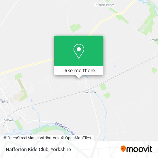 Nafferton Kids Club map