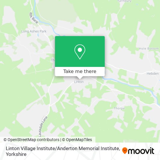 Linton Village Institute / Anderton Memorial Institute map