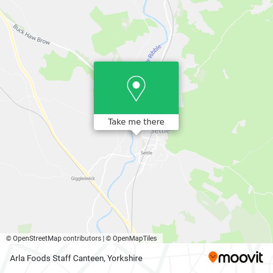 Arla Foods Staff Canteen map