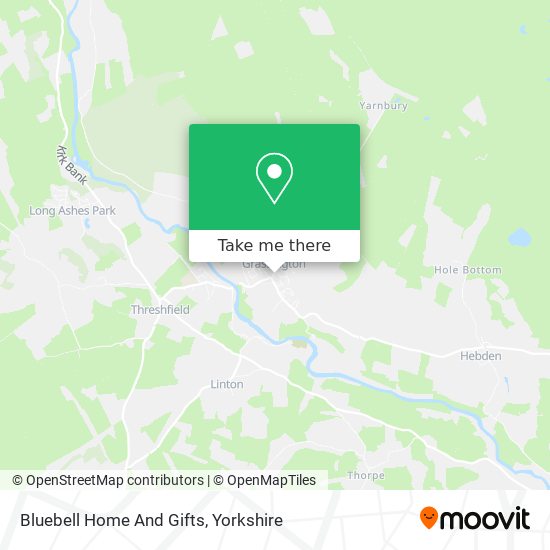 Bluebell Home And Gifts map