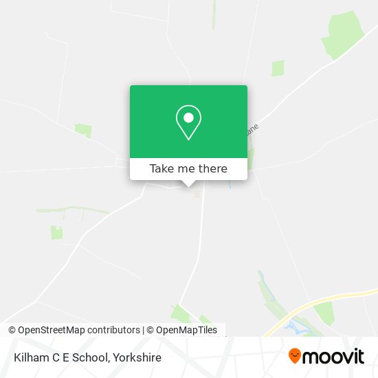 Kilham C E School map