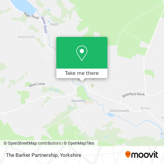 The Barker Partnership map