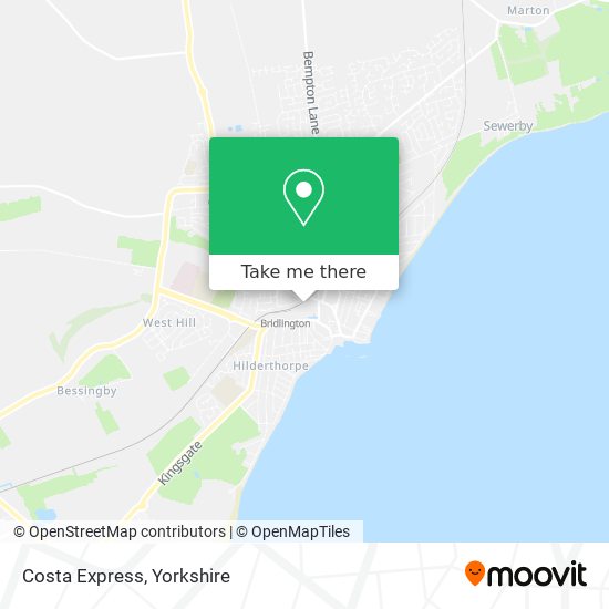 Costa Express map