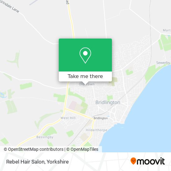 Rebel Hair Salon map