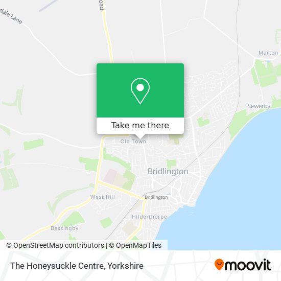 The Honeysuckle Centre map