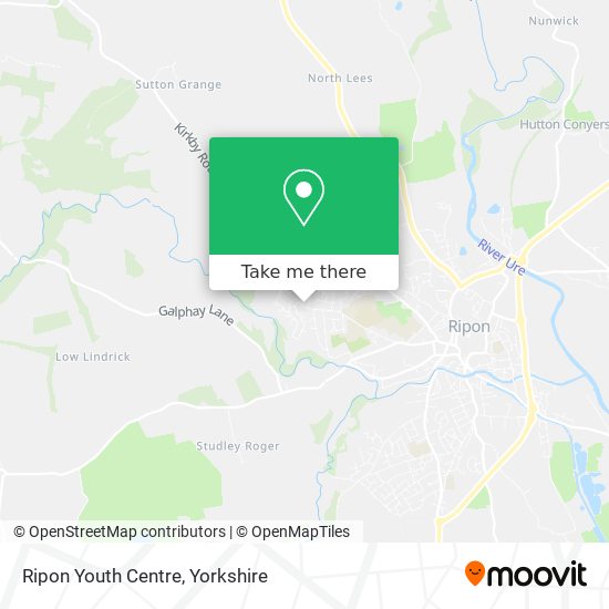 Ripon Youth Centre map