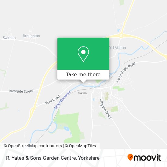 R. Yates & Sons Garden Centre map