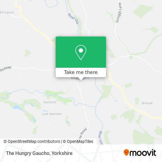 The Hungry Gaucho map