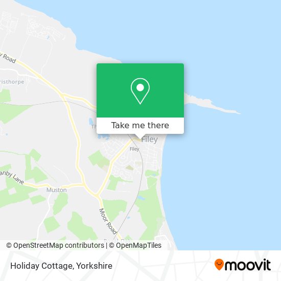 Holiday Cottage map