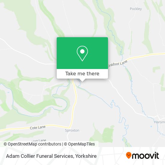 Adam Collier Funeral Services map