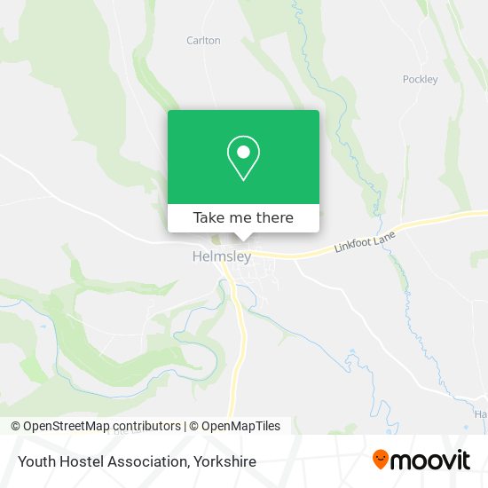 Youth Hostel Association map