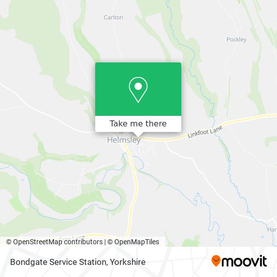 Bondgate Service Station map