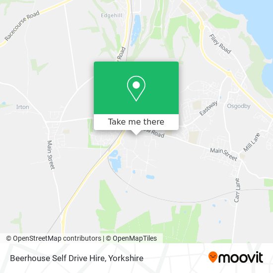 Beerhouse Self Drive Hire map