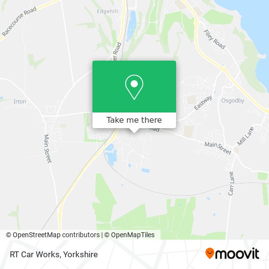 RT Car Works map
