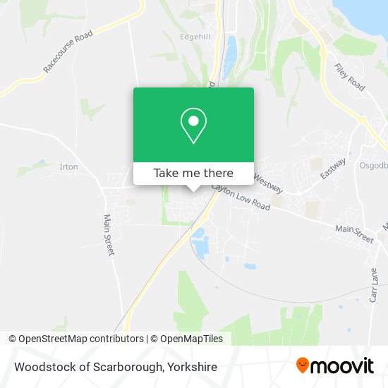 Woodstock of Scarborough map