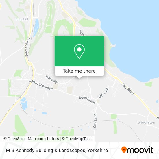 M B Kennedy Building & Landscapes map