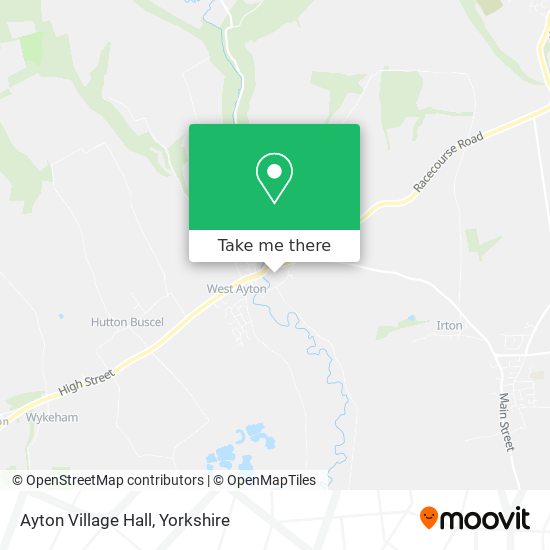 Ayton Village Hall map