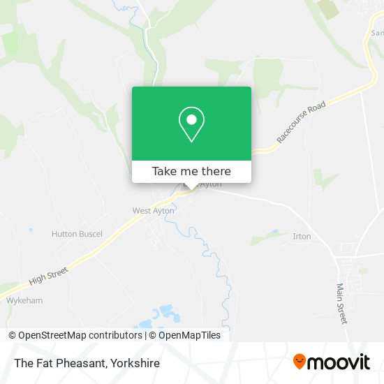 The Fat Pheasant map