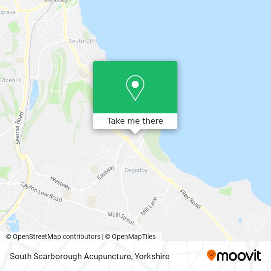 South Scarborough Acupuncture map