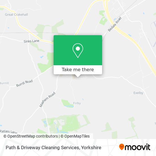 Path & Driveway Cleaning Services map