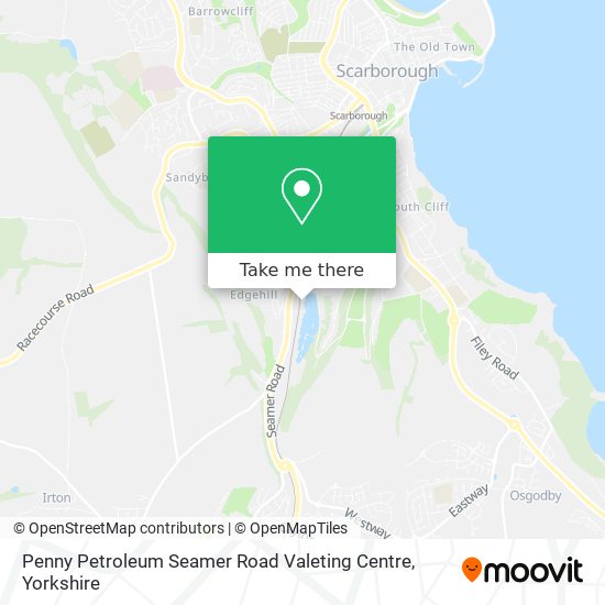 Penny Petroleum Seamer Road Valeting Centre map
