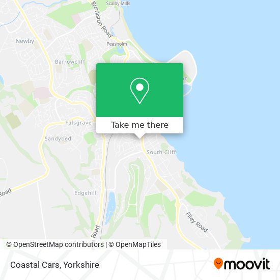 Coastal Cars map