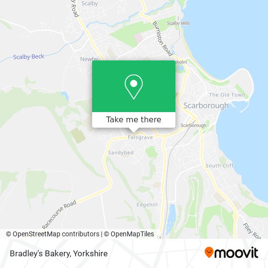 Bradley's Bakery map