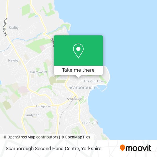 Scarborough Second Hand Centre map
