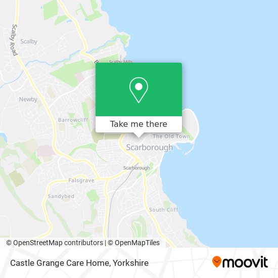 Castle Grange Care Home map