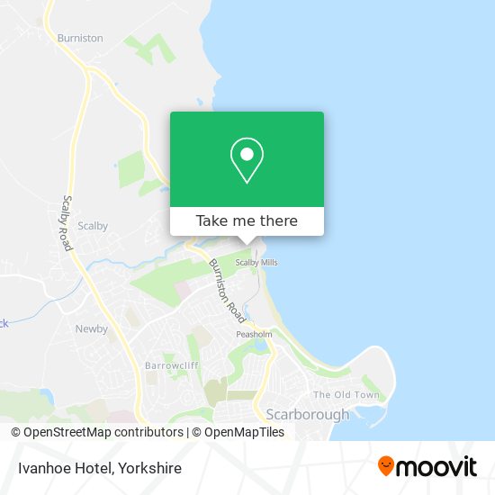 Ivanhoe Hotel map